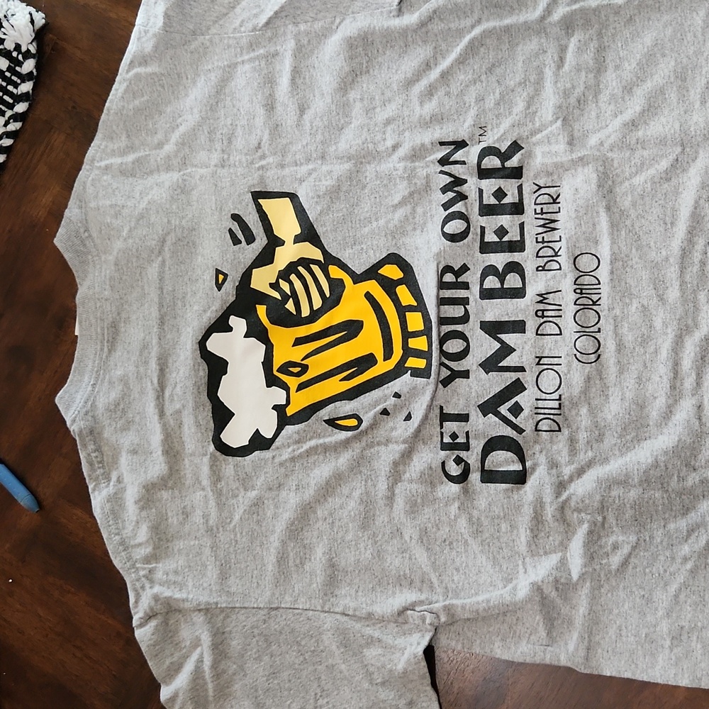 Get your own dam beer tshirt in medium